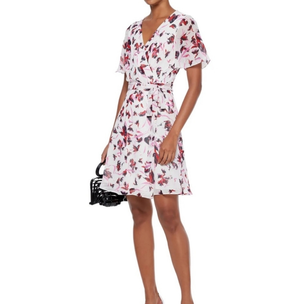 DVF Floral Wrap Dress